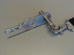Adaptierter Schlüssel