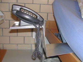 Telefonhalterung für Bett SPZ Nottwil